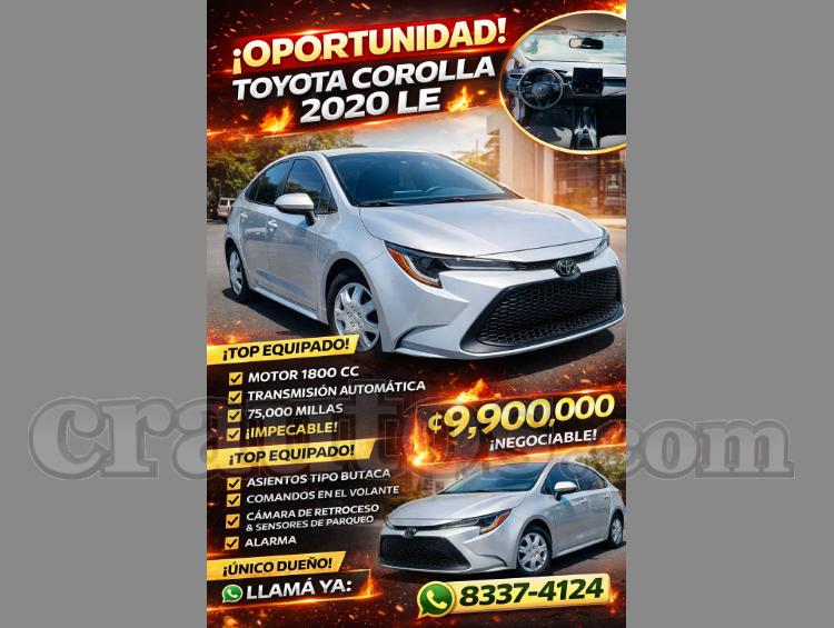 Toyota COROLLA LE 2020