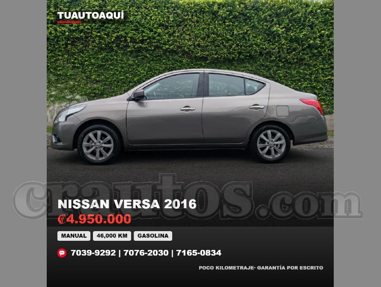Nissan VERSA 2016